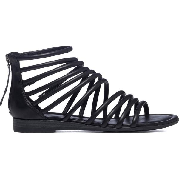 sandali in pelle Swish Jeans nero