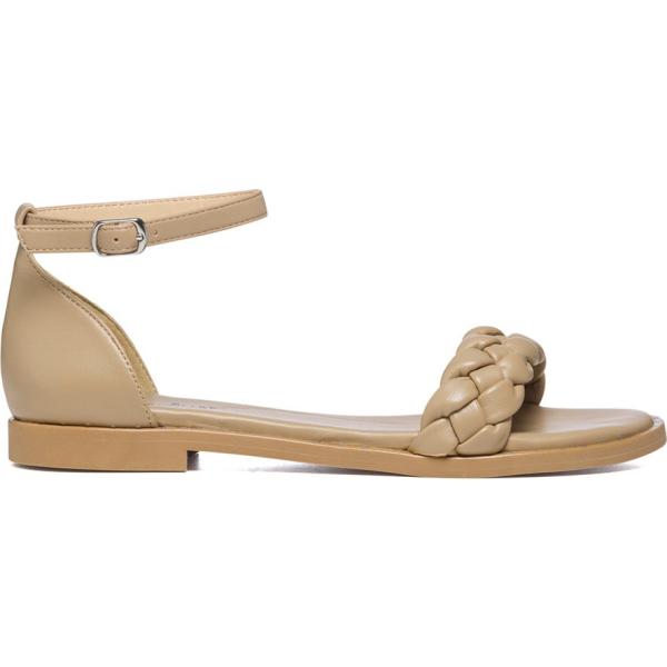 sandali in pelle Lora Ferres marrone