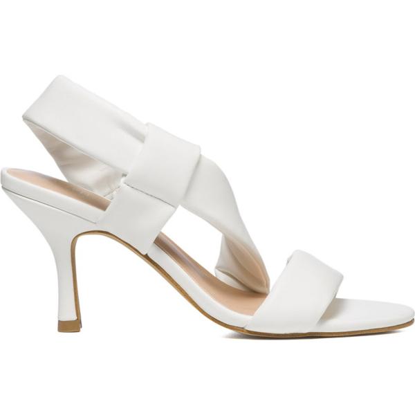 sandali in pelle Lora Ferres bianco
