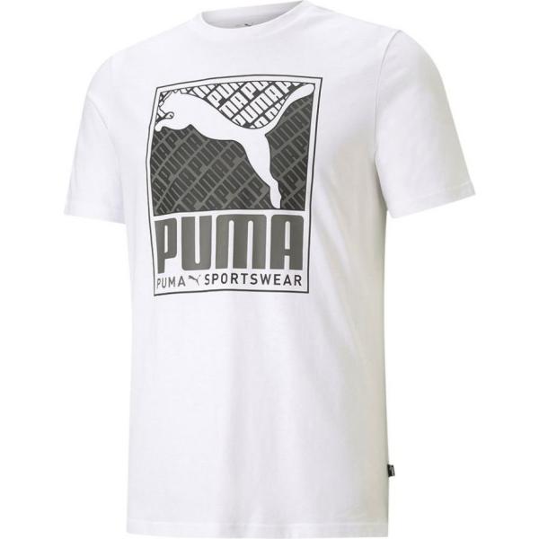t-shirt Puma bianco con stampe