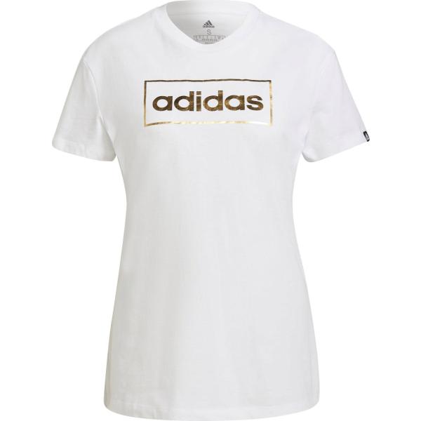 t-shirt Adidas bianco con stampe
