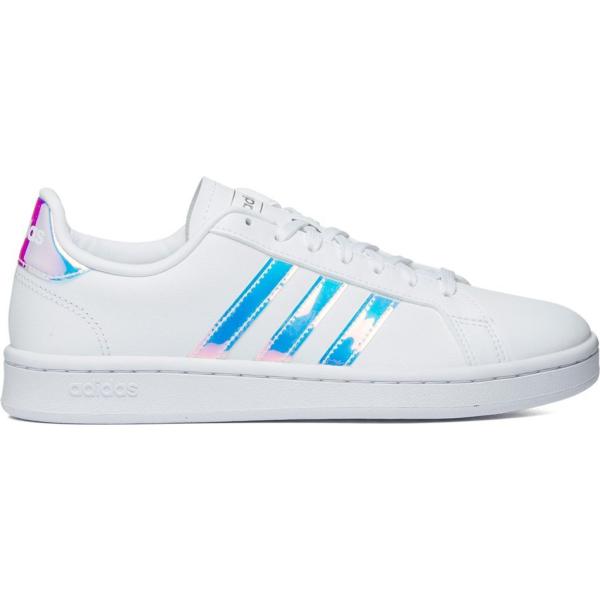 sneakers Adidas bianco a righe