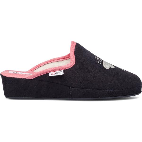 pantofole Rosagialla nero