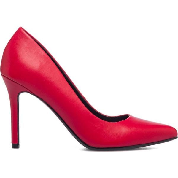 décolleté Lora Ferres rosso