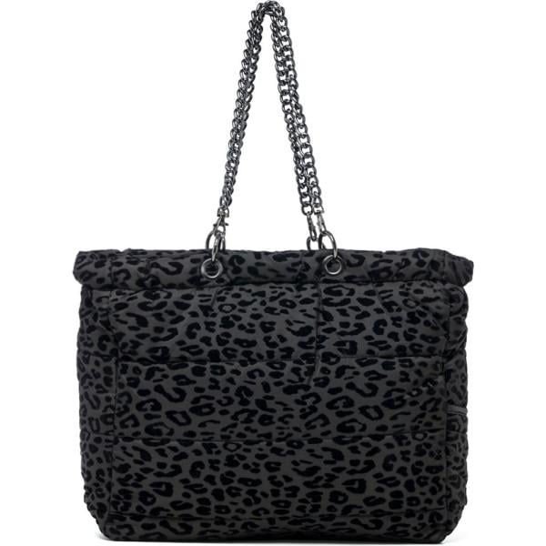 borse a spalla Lora Ferres nero animalier