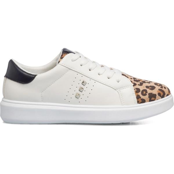 sneakers Lora Ferres bianco animalier