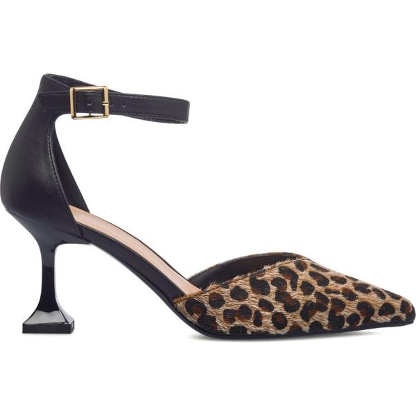 décolleté Lora Ferres nero animalier
