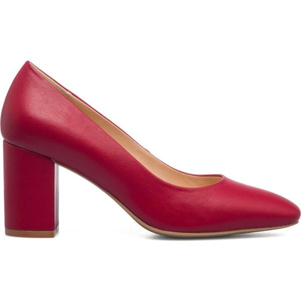 décolleté Lora Ferres rosso