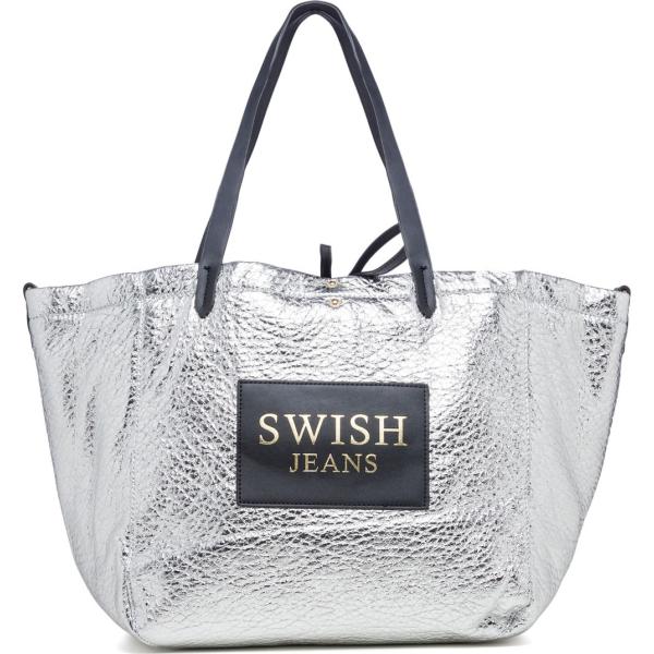 borse a spalla Swish Jeans grigio