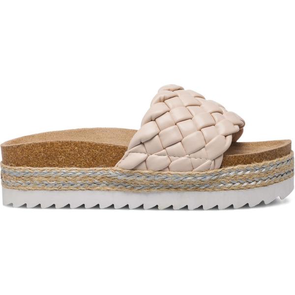 sandali in pelle Lora Ferres grigio