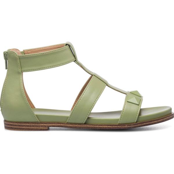 sandali in pelle Lora Ferres marrone