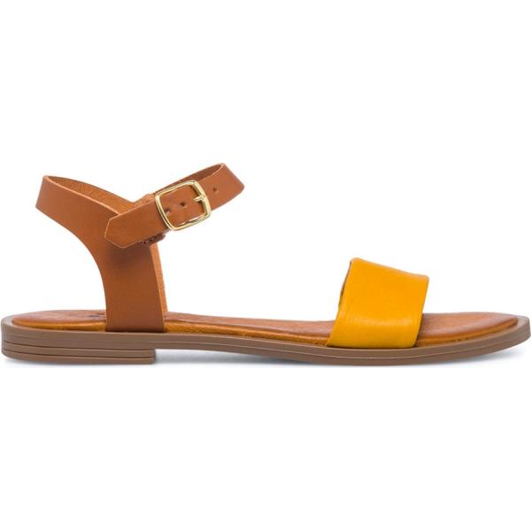 sandali in pelle P Essentials marrone