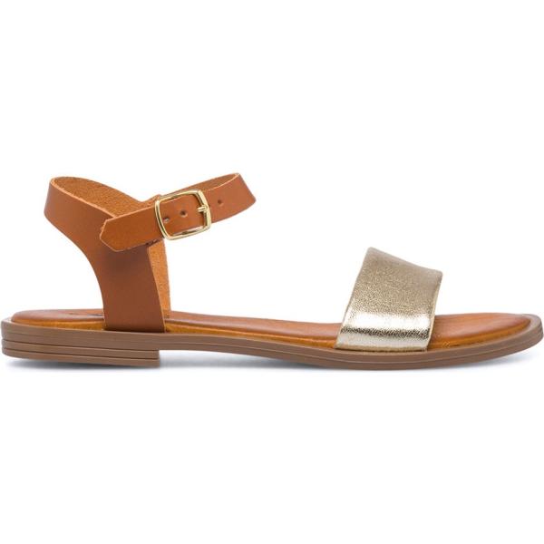 sandali in pelle P Essentials marrone