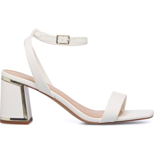 sandali in pelle Aldo bianco