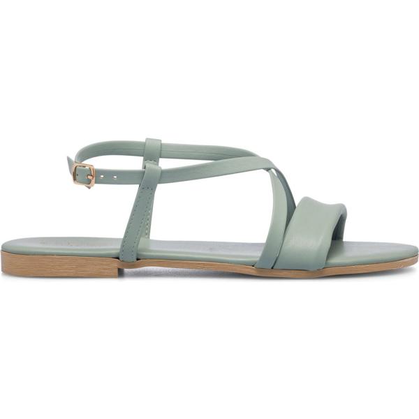 sandali in pelle Lora Ferres grigio