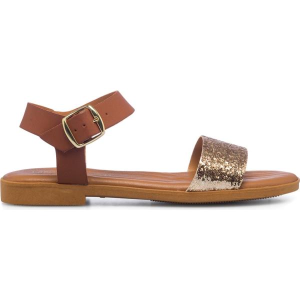 sandali in pelle Lora Ferres marrone