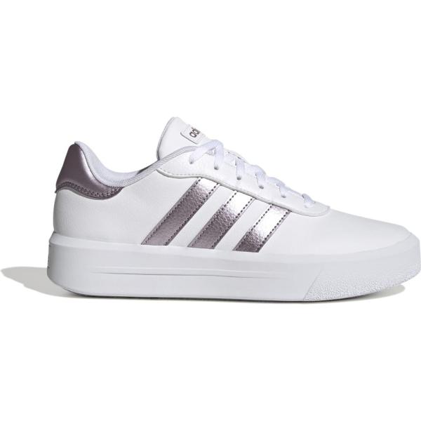 sneakers Adidas bianco a righe
