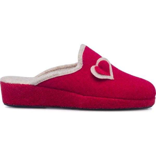 pantofole Rosagialla rosso