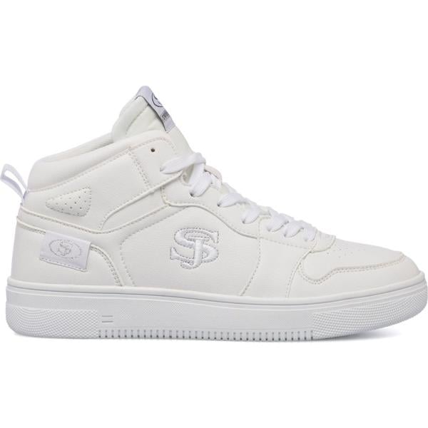 sneakers alte Swish Jeans bianco