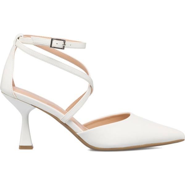 décolleté Lora Ferres bianco