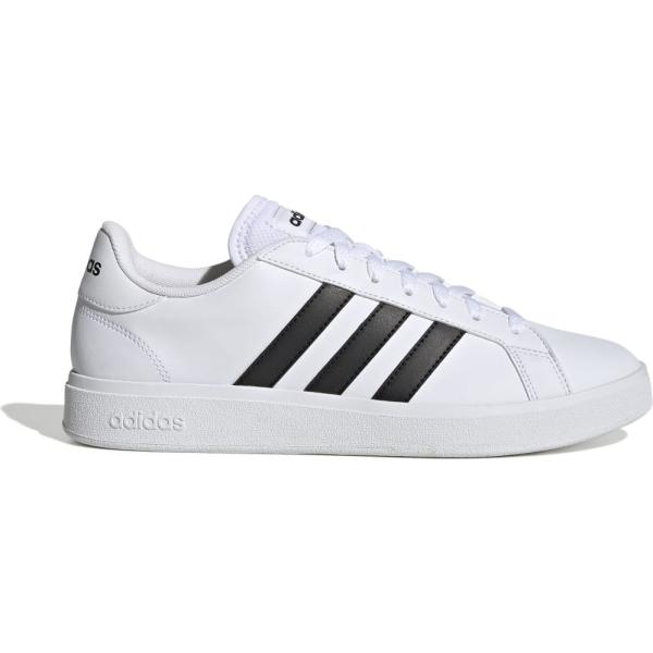 sneakers Adidas bianco a righe
