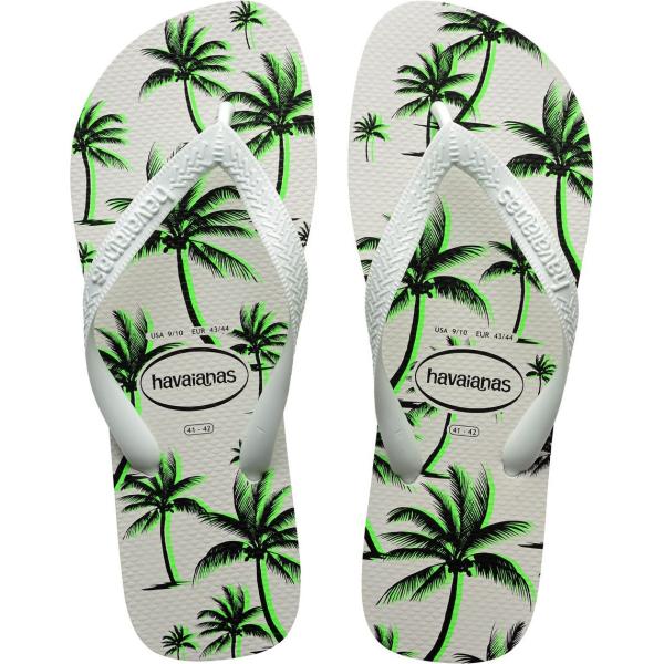 sandali Havaianas bianco con stampe