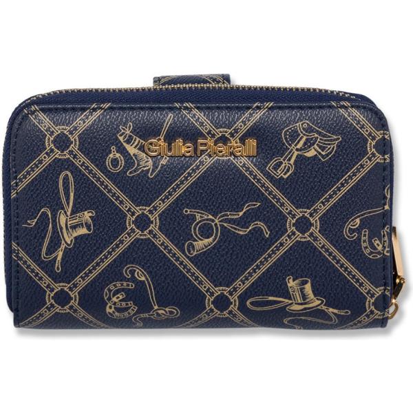 portafogli Giulia Pieralli marrone con stampe