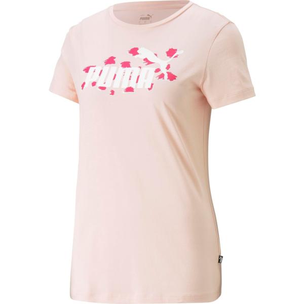 t-shirt Puma rosa animalier