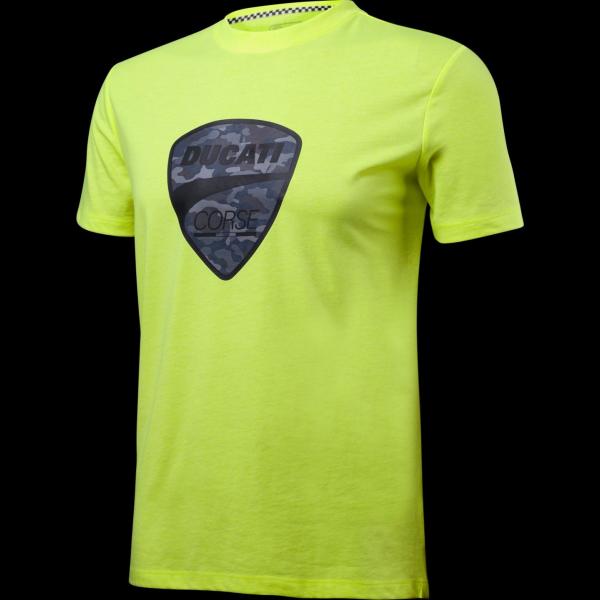 t-shirt Ducati verde military