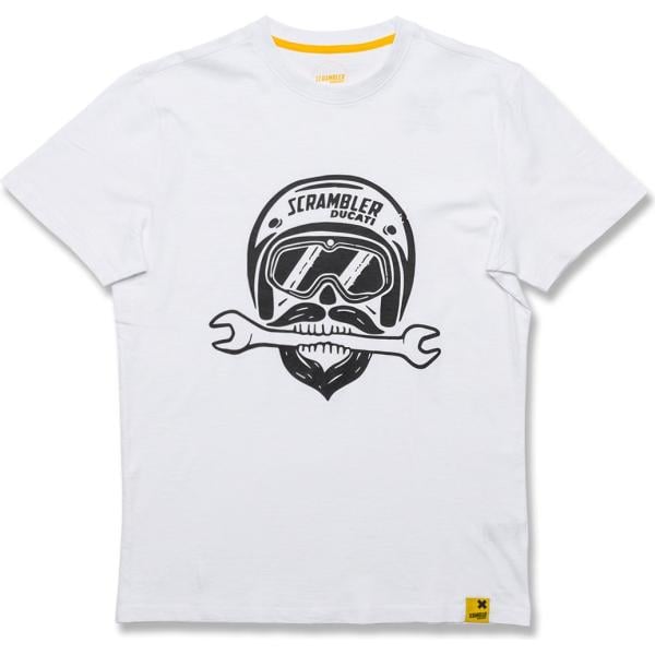 t-shirt Ducati bianco
