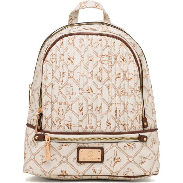 zaini Giulia Pieralli bianco con stampe