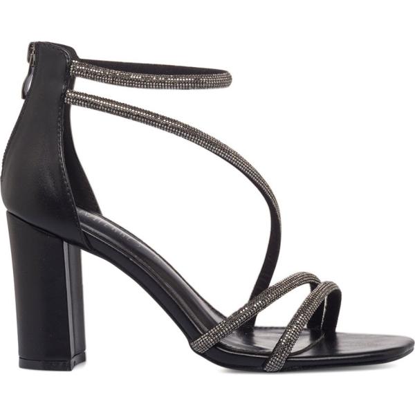 sandali in pelle Lora Ferres nero
