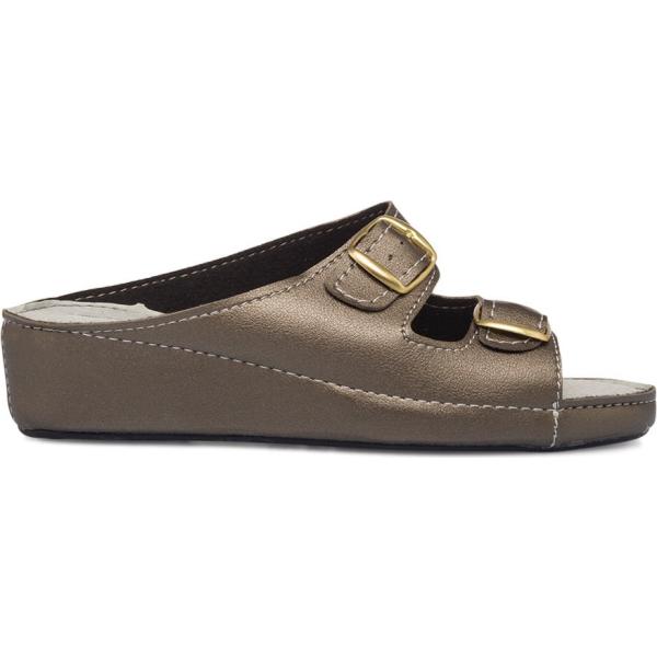 ciabatte Rosagialla marrone