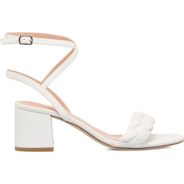 sandali in pelle Lora Ferres bianco