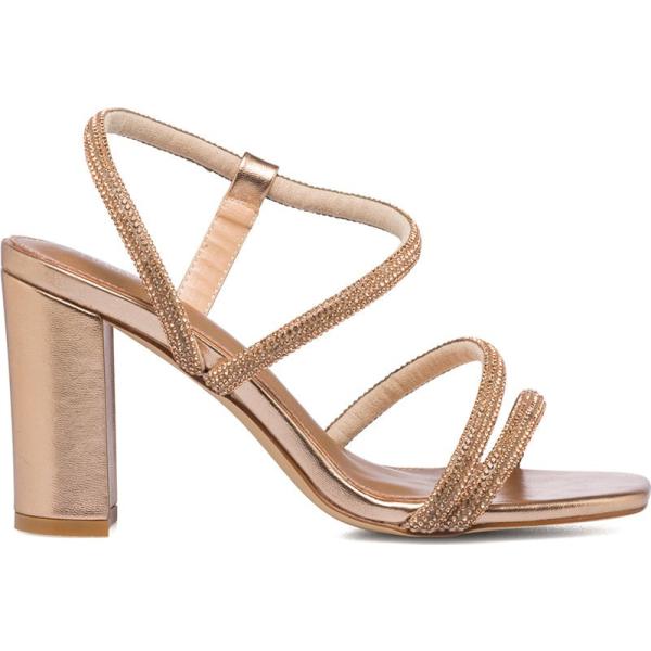 sandali in pelle Lora Ferres marrone