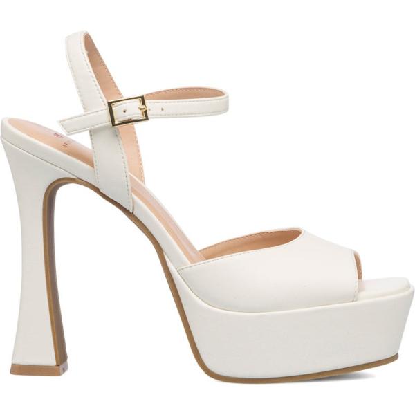 sandali in pelle Swish Jeans bianco
