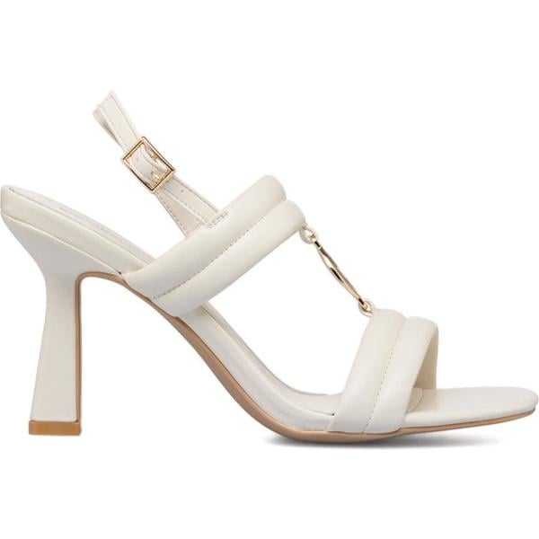 sandali col tacco Romeo Gigli Milano bianco