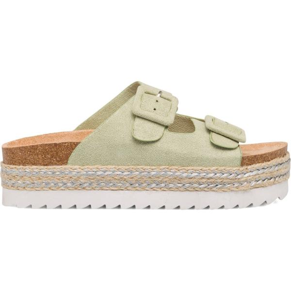sandali in pelle Lora Ferres grigio
