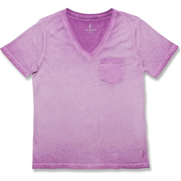 t-shirt Skechers rosa