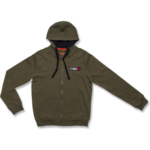 felpe con cappuccio Ducati verde