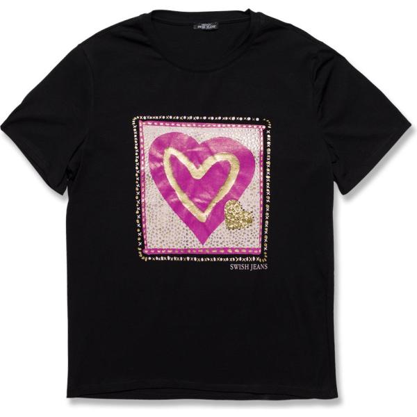 t-shirt Swish Jeans nero