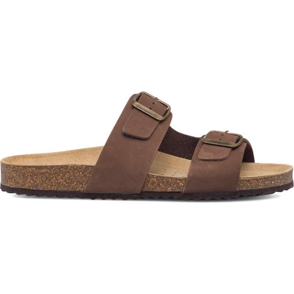 sandali in pelle Geox marrone