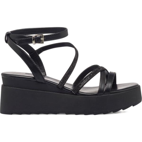 sandali col tacco Lora Ferres nero