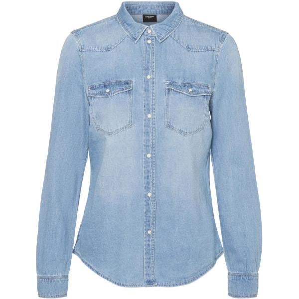 camicie Vero Moda blu