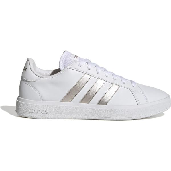 sneakers Adidas bianco a righe