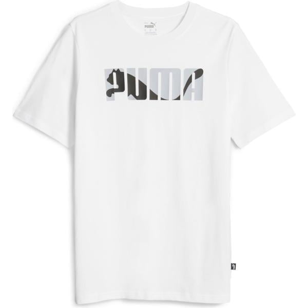 t-shirt Puma bianco con stampe
