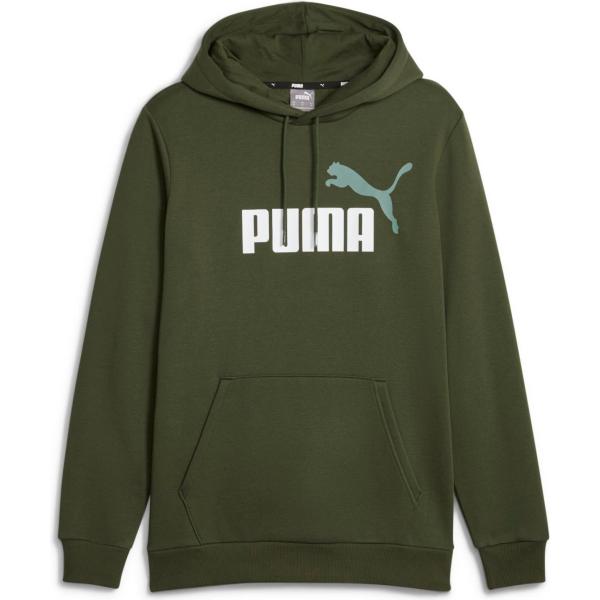 felpe con cappuccio Puma verde
