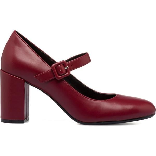 décolleté Lora Ferres rosso