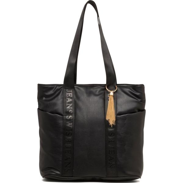 borse a spalla Swish Jeans nero