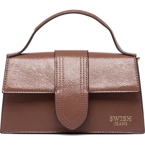 borse a mano Swish Jeans marrone